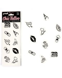 SECRET PLAY - SET MIT 10 TEMPORREN TATTOOS AUS DER CANDY COLLECTION