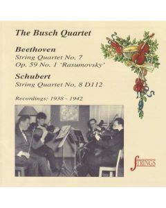 The Busch Quartet - Beethoven & Schubert CD