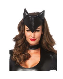 LEG AVENUE - CAT WOMAN MASKE SCHWARZ