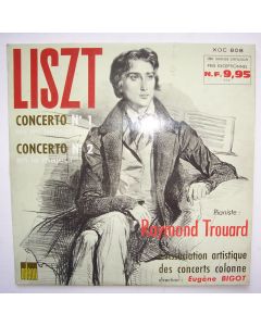 Franz Liszt (1811-1886) • Concerto No. 1 & No. 2 LP • Raymond Trouard