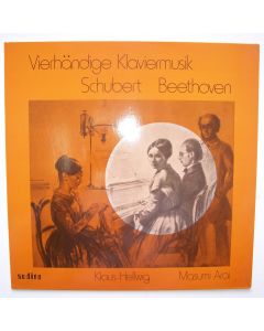 Masumi Arai & Klaus Hellwig • Vierhändige Klaviermusik LP