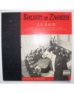 Antonio Janigro: Johann Sebastian Bach (1685-1750) • Double Concerto LP