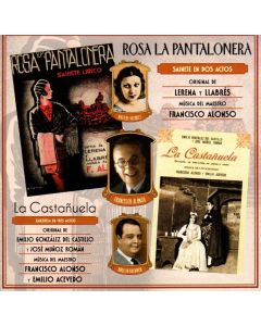 Francisco Alonso (1887-1948) - Rosa la Pantalonera CD