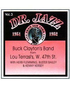 Buck Clayton - Dr. Jazz Vol. 3 CD