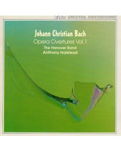 Johann Christian Bach (1735-1782) • Opera Overtures Vol. 1 CD