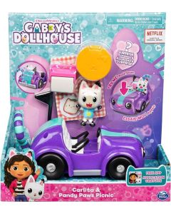 DREAMWORKS GABBY'S DOLLHOUSE Carlita-Spielzeugauto mit Pandy Paw