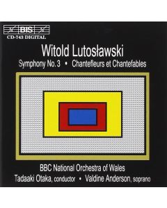 Witold Lutoslawski (1913-1994) • Symphony No. 3 CD