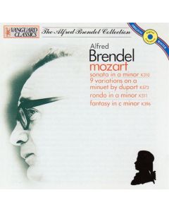 Alfred Brendel: Wolfgang Amadeus Mozart (1756-1791) • Sonata in A minor K310 CD