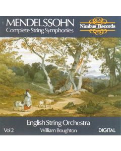 Felix Mendelssohn-Bartholdy (1809-1847) • Complete String Symphonies Vol. 2 CD