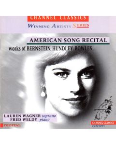 Lauren Wagner - American Song Recital CD