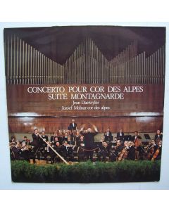 Jean Daetwyler (1907-1994) • Concerto pour Cor des Alpes LP