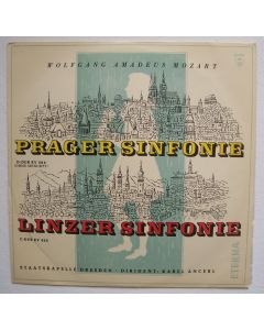 Mozart (1756-1791) • Prager Sinfonie - Linzer Sinfonie LP • Karel Ancerl