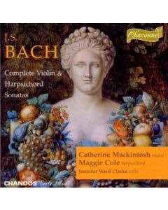 Johann Sebastian Bach (1685-1750) - Complete Violin & Harpsichord Sonatas 2 CDs - Catherine Mackintosh