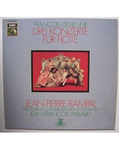 Francois Devienne (1759-1803) - Drei Konzerte für Flöte LP - Jean-Pierre Rampal