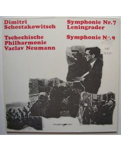 Dmitri Shostakovich (1906-1975) • Symphonie Nr. 7 "Leningrad" & Nr. 9 2 LPs