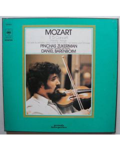 Pinchas Zukerman: Wolfgang Amadeus Mozart (1756-1791) - 5 Concerti 3 LP-Box