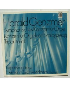 Harald Genzmer (1909-2007) - Symphonisches Konzert für Orgel LP