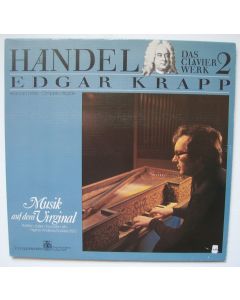 Edgar Krapp: Georg Friedrich Händel (1685-1759) • Musik auf dem Virginal 2 LPs
