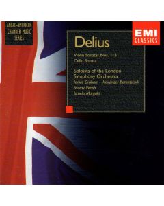 Frederick Delius (1862-1934) - Violin Sonatas Nos. 1-3 / Cello Sonata CD