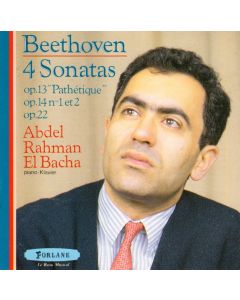 Abdel Rahman El Bacha: Ludwig van Beethoven (1770-1827) • 4 Sonatas CD