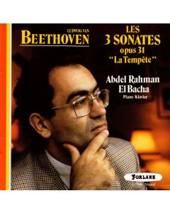 Abdel Rahman El Bacha: Ludwig van Beethoven (1770-1827) - Les 3 Sonatas op. 31 "La Tempête" CD