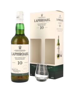 Laphroaig 10 Jahre Geschenkset mit Nosing Glas