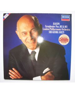 Georg Solti: Joseph Haydn (1732-1809) • Symphonies Nos. 102 & 103 LP