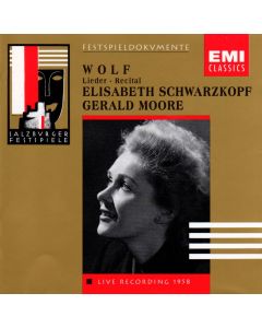 Elisabeth Schwarzkopf: Hugo Wolf (1860-1903) - Lieder-Recital CD