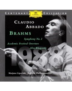 Claudio Abbado: Johannes Brahms (1833-1897) - Symphony No. 2 CD