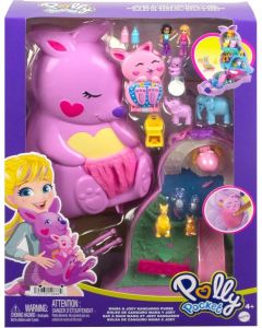 Polly Pocket Mama und Joey Känguru Tasche