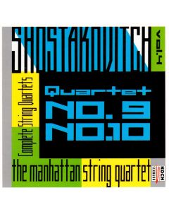 Dmitri Shostakovich (1906-1975) - Quartet No. 6, 7, 8 CD - Manhattan String Quartet