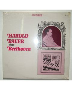 Harold Bauer plays Ludwig van Beethoven (1770-1827) LP