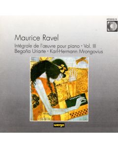 Maurice Ravel (1875-1937) - Intégrale de l'œuvre pour piano • Vol. III CD