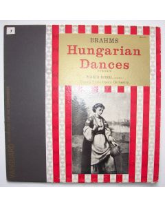 Johannes Brahms (1833-1897) • Hungarian Dances LP • Mario Rossi