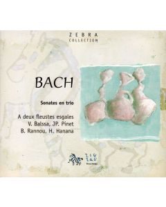 A deux fleustes esgales • Bach Sonates en trio CD