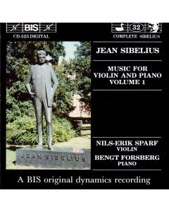 Jean Sibelius (1865-1957) • Music for Violin and Piano, Volume 1 CD