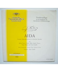 Giuseppe Verdi (1813-1901) • Aida LP • Argeo Quadri