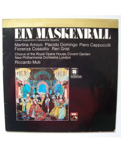 Giuseppe Verdi (1813-1901) • Ein Maskenball LP • Quadrophonie