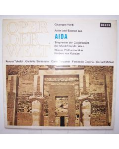 Giuseppe Verdi (1813-1901) • Aida LP • Herbert von Karajan