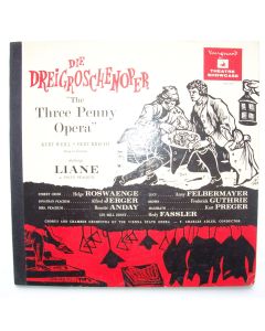 Kurt Weill (1900-1950) / Bertolt Brecht (1898-1956) • The Three Penny Opera LP