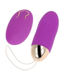 OHMAMA - VIBRIERENDES EI MIT FERNBEDIENUNG 10 GESCHWINDIGKEITEN LILA