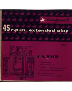 Johann Sebastian Bach (1685-1750) • Sleepers Wake! 7" • Felix Prohaska