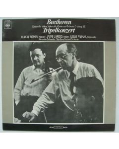 Leslie Parnas, Rudolf Serkin & Jaime Laredo: Beethoven (1770-1827) • Tripelkonzert LP