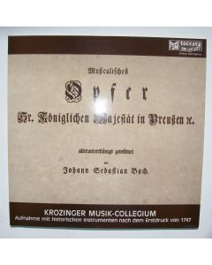 Johann Sebastian Bach (1685-1750) • Musikalisches Opfer LP • Krozinger Musik-Collegium