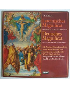 Johann Sebastian Bach (1685-1750) • Lateinisches Magnificat LP • Elly Ameling