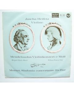 Felix Mendelssohn-Bartholdy (1809-1847) • Violinkonzert e-Moll LP • Jascha Heifetz