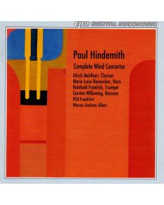 Paul Hindemith (1895-1963) • Complete Wind Concertos CD