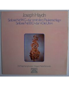 Joseph Haydn (1732-1809) • Sinfonien "Mit dem Paukenschlag" und "Die Uhr" LP