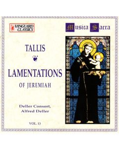 Thomas Tallis (1505-1585) • Lamentations of Jeremiah CD • Alfred Deller