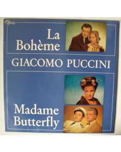 Giacomo Puccini (1858-1924) • La Bohème / Madame Butterfly LP 